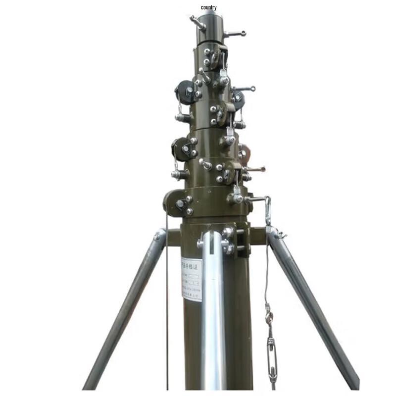 Jiku Portable Manual Lift Lightning Rod