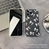 Bow for iPhone15 mobile phone case 14PROMAX all-inclusive 13/11 anti-drop 16/15 protective case 17