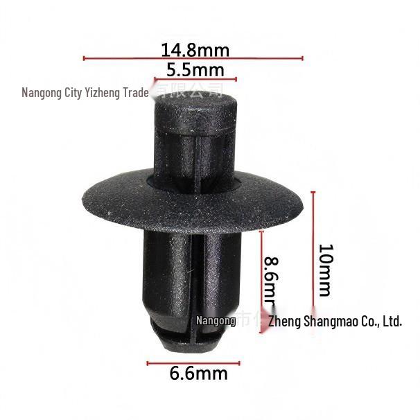 Front Bumper Nylon Clip for Kia/Hyundai (861552H100)