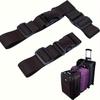 2pcs/set Adjustable Luggage Packing Straps, T-shaped Suitcase Connection Binding Straps, Wheel Suitcase Connecting Rope, Suitcase Attachment