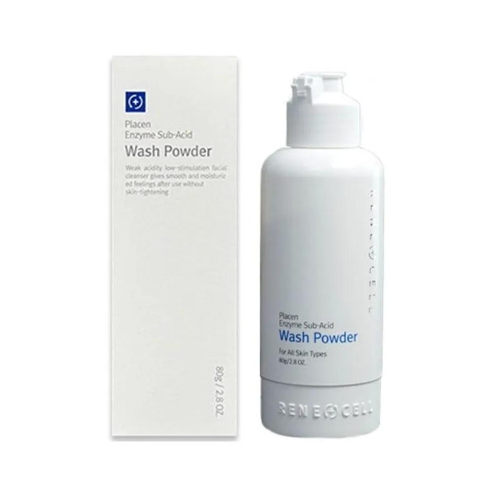 RENECELL Placen Enzyme Subacid Wash Powder 80g