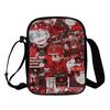 Ground bound teenager Hua Zijun animation peripheral messenger bag, primary and secondary school student schoolbag 3D full color printing double