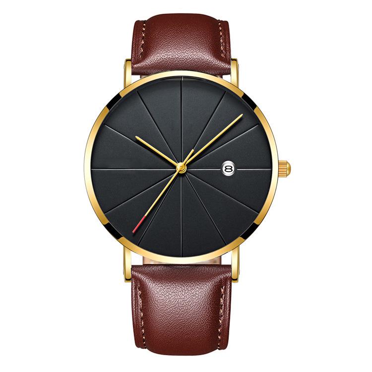 Men's Cross-Border Fashion Mesh Strap Quartz Watch - Casual Business Gift