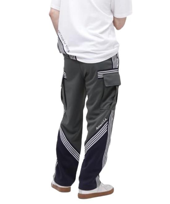 AVIREX CROSSOVER TRACK CARGO PANTS men s XL 401 sage 783-4210013