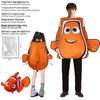 Fantasia de Cosplay de Halloween Peixe-palhaço Nemo