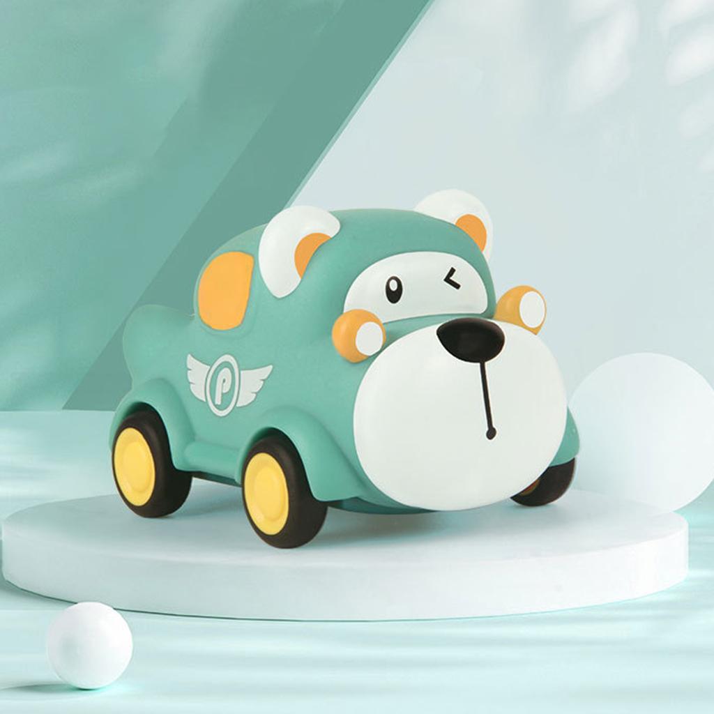 Toys Pull Back Vehicle Safety Push Inertial Truck Engineering with Wheels Baby Sturdy Early Learning Gifts