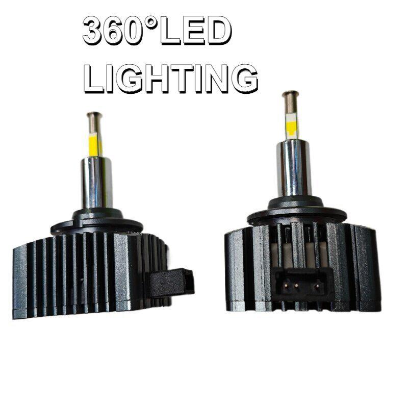 360° schattenlose vierseitige LED-Scheinwerfer D1S/D3S - Direkter Plug & Play