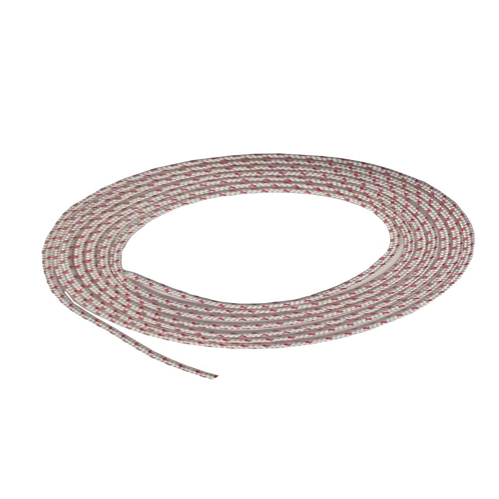 Rope Lawn Mower Recoil Starter Rope Chainsaws Lawnmowers And Motorized Devices 290 Kg Red white Polyester Rope