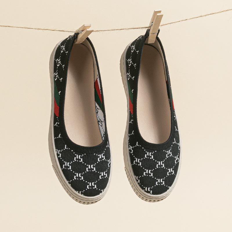 NYE Damesko Fritidssko Ensfarget Alle Aldre Slip On Fritidssko Komfortable Dame Mote Plattform Loafers Casual Sommersko