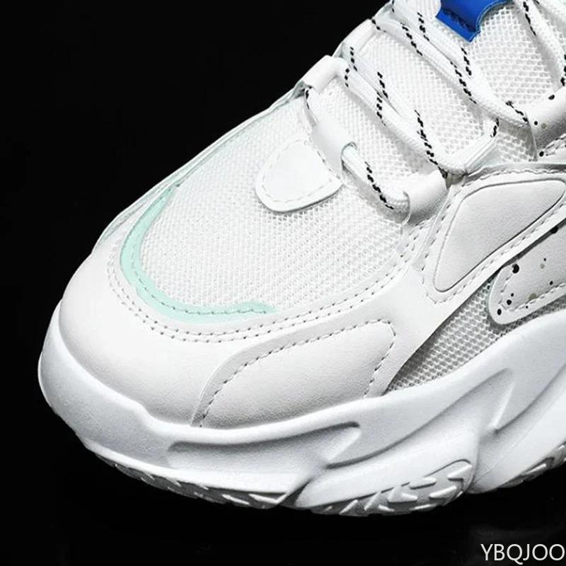 New Fashion and Comfortable Mesh Breathable Outdoors Shoes Man Summer Men's Casual Shoes Men Thick Bottom Sneakers