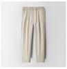 Men's Breathable Lyocell Linen Summer Trousers - Casual, Comfortable, Elastic Waist, Straight Leg, Solid Color.