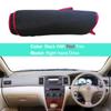 For Toyota corolla Altis Runx Allex 2003 - 2007 LHD RHD 2 Layers Car Dashboard Cover Carpet Cape Rug Shade Carpet Dashmat Pad