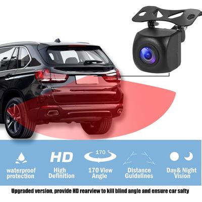 Car Backup Camera 1080P Clear Anti-Interference 170 Degree Wide Viewing Angle Rearview Camera Professonal Rear View Camera