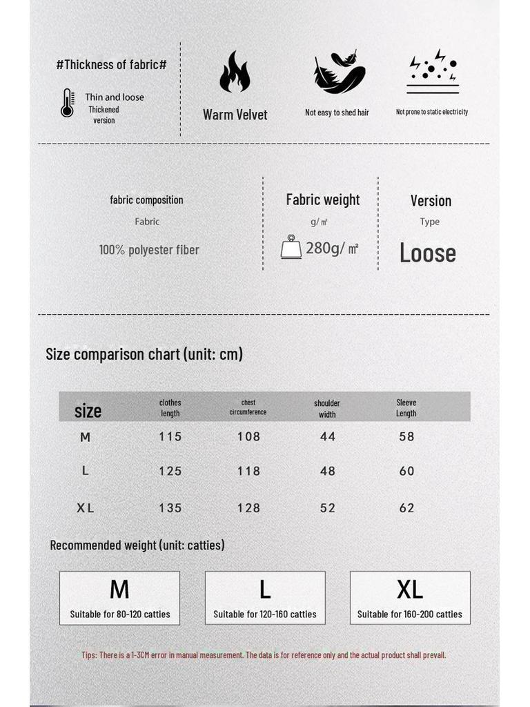 Men's Coral Fleece Robe - Autumn/Winter, Thick, Homewear Pajamas