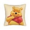 Federa per Cuscino Quadrata Cartone Animato Winnie the Pooh Poliestere Decorativa Maialino Tigro Ih-Oh, Federa 45*45cm