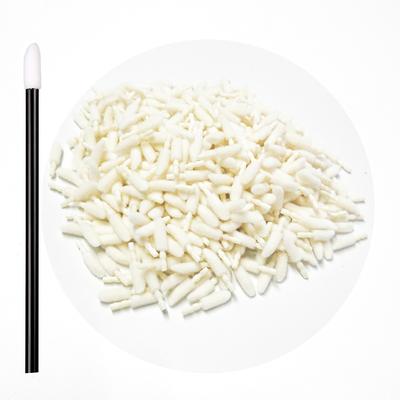 500pcs Disposable Lip Brush Cotton Head Replacement Head for Lipstick Applicator Makeup Tool For Eyelashes Extension