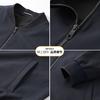 Men's Autumn and Winter Business Casual Baseball Collar Jacket