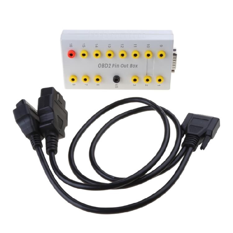 

OBD 2 Breakouts Box OBD 2 Protocol Detector Tester Auto Car Tools