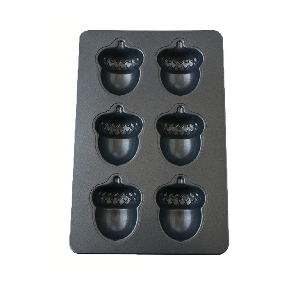 Carbon Steel Madeleine Cake Baking Pan 6/8 Cavity Dessert Baking Tray Bread Baking Mold  Pastry