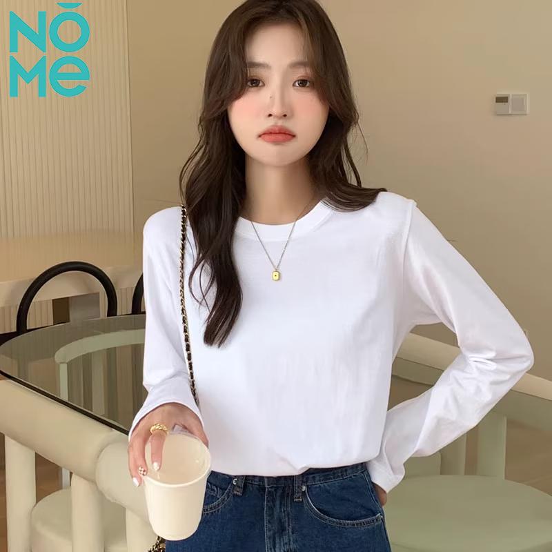 NOME Women s Straight Shoulder Long Sleeve T-Shirt XXL