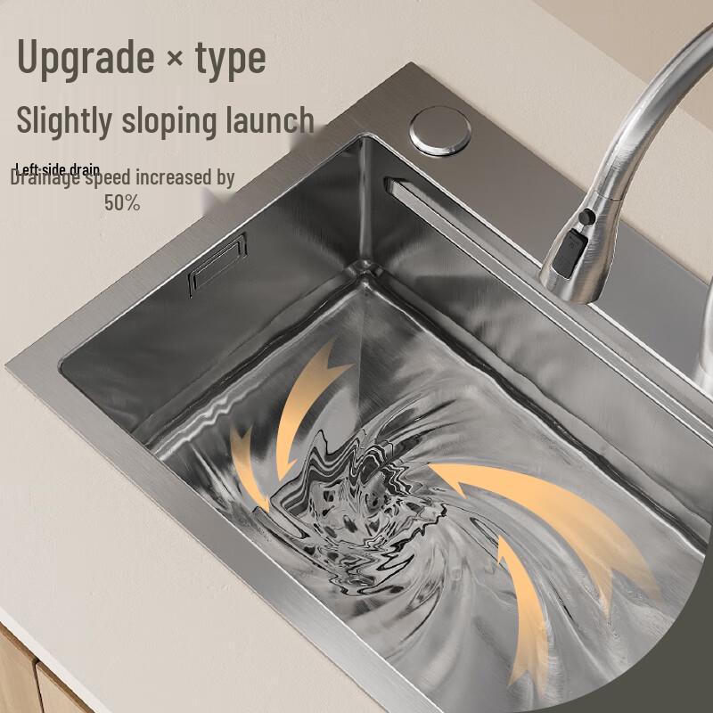 Yuying Stainless Steel Kitchen Sink Set