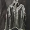 Men's Nordic Winter Faux Fur Coat with Zipper and PU Leather Collar.