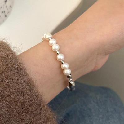 Pearl Beaded Bracelet For Women Girls Vintage Elegant Creative Wedding Party Bride Jewelry Accessories Gifts