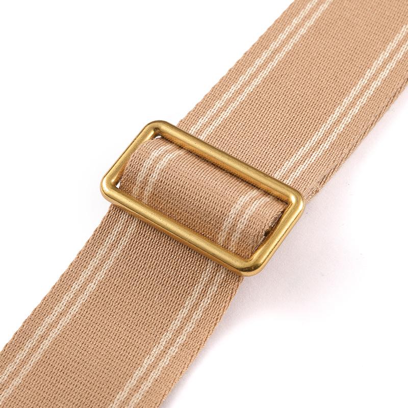 Ma Huang Shi Adjustable 4.5CM Webbing Bag Strap, Off-White Series, Women's Replacement Strap