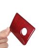 Red Real Carbon Fiber Headlight Button Frame Cover Trim For Benz G Class 04-18