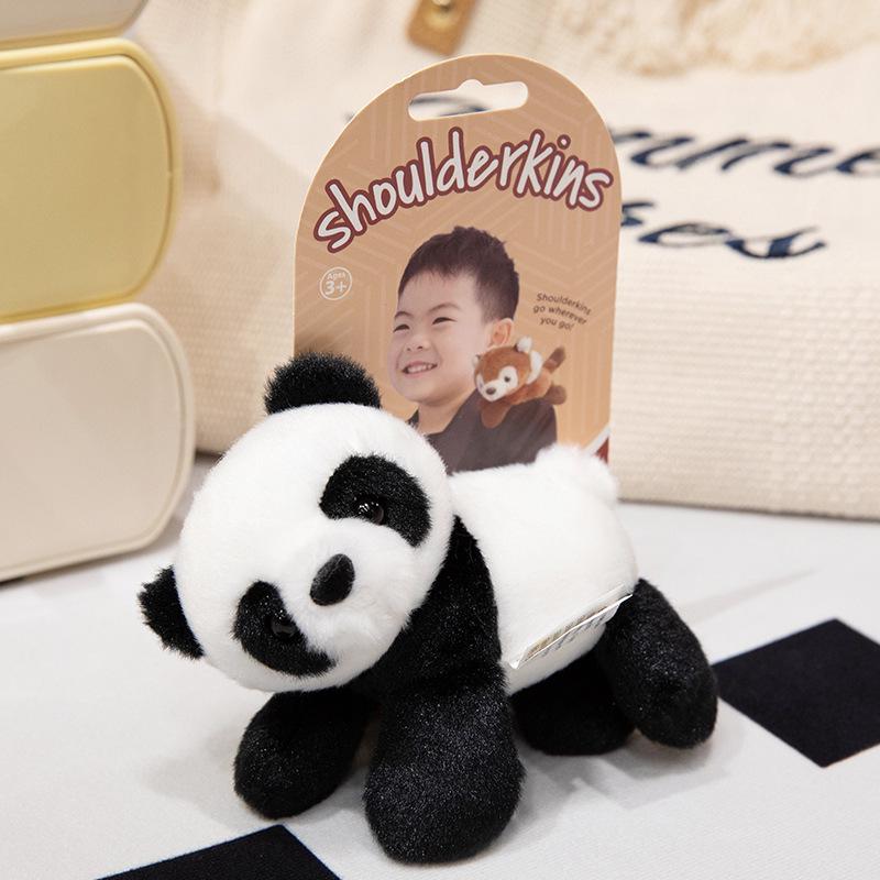 Magnetic Plush Shoulder Doll: Zoo & Oceanarium Souvenir for Kids