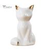 Contemporary Interior Decor Nordic Minimalist Ceramic Ornaments, Abstract Bear/Cat/Elephant/Cactus Sculpture Tabletop for Elegant Table Centerpieces