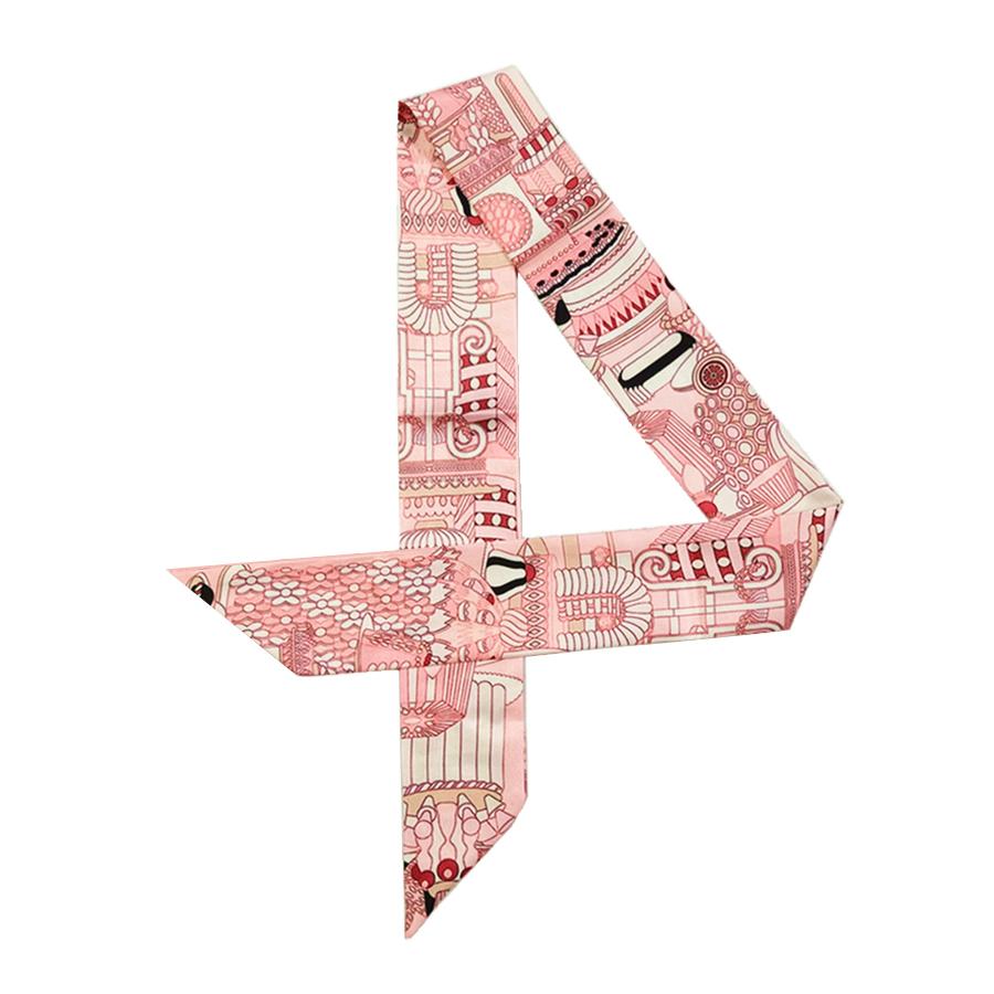 

Ice Cream Print Bag Scarf Women Hair Neck Skinny Scarf Brand Scarves 2024 New Neckerchief Wrist Towel Foulard Femme Headband