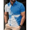 New Summer Outdoor Men's Casual Fashion Short-Sleeve Polo Shirt