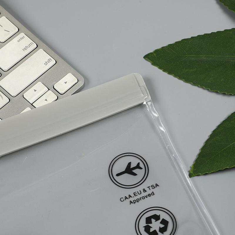 Luggage Transparent Travel Use Leakproof Flight Make Up Waterproof Bag For Women Reusable Airport Security Toiletry Bag