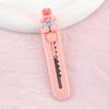 Cute Cartoon Modeling Mini Utility Knife Cinnamoroll Handbook Knife Stationery Handmade Knife Black Beauty Open Express Knife