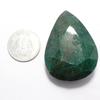 Natural Green Emerald Loose Gemstone 305.25 ct Pear Cut Big for Jewelry Making and Gem Collections