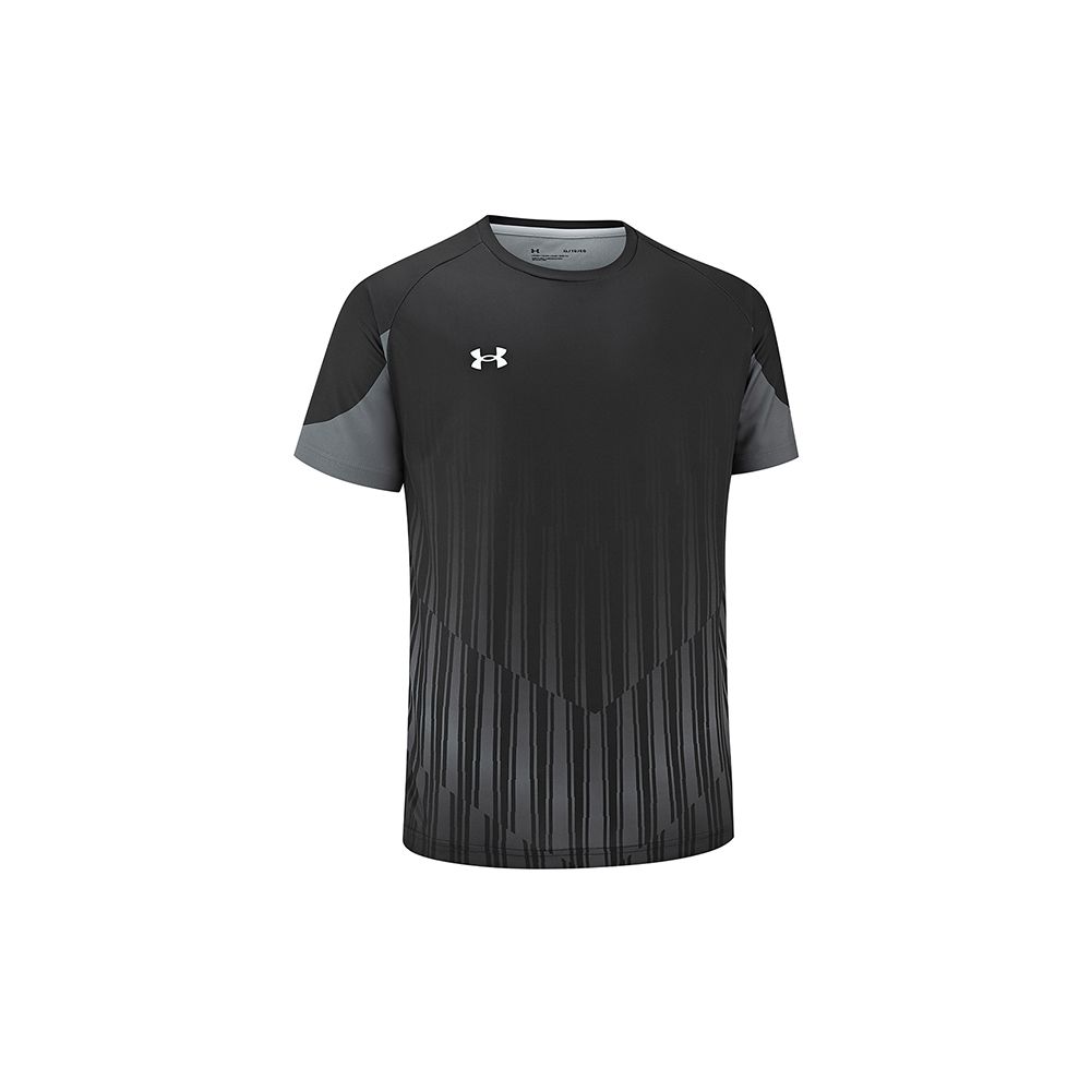 Under Armour Minimalist Logo Comfortable Crew Neck Printed American Vintage Short Sleeve T-Shirt Unisex T-Shirts Black 24500507-001