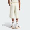 Adidas Originals Fashion Mesh Shorts With All Over Logo Solid Color Mid Rise Loose Fit Casual Shorts Men Shorts Ivory IT7508