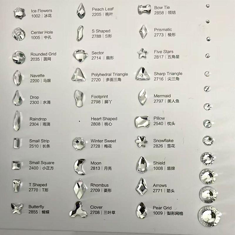 Factory Direct 7200 Pcs Bulk Packing 4X8mm Navette Marquise Horse Eye Crystal AB Crystal Glass Hot Fix Rhinestone for Dress