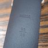 Used LOUIS VUITTON LV Initiales Belt Black Silver Buckle