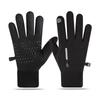 Cycling gloves men's autumn and winter touch screen non-slip, waterproof and anti-lost gloves thickened warm and velvet sports gloves
