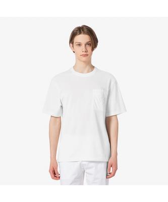 LACOSTE Men'S Lecture Woven Pocket T-Shirt Th258E-55G 70V