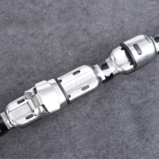 Ultralight High Toughness Anti-slip Professional Mini Comfortable Grip Carbon Fiber Telescopic Freshwater