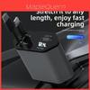 Car Charger 120w Fast Charging With Typec And Apple Port For Phone Use