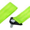 2pcs Fluorescent Green Universal Car Tow Towing Hook Bumper Trailer Belt Strap