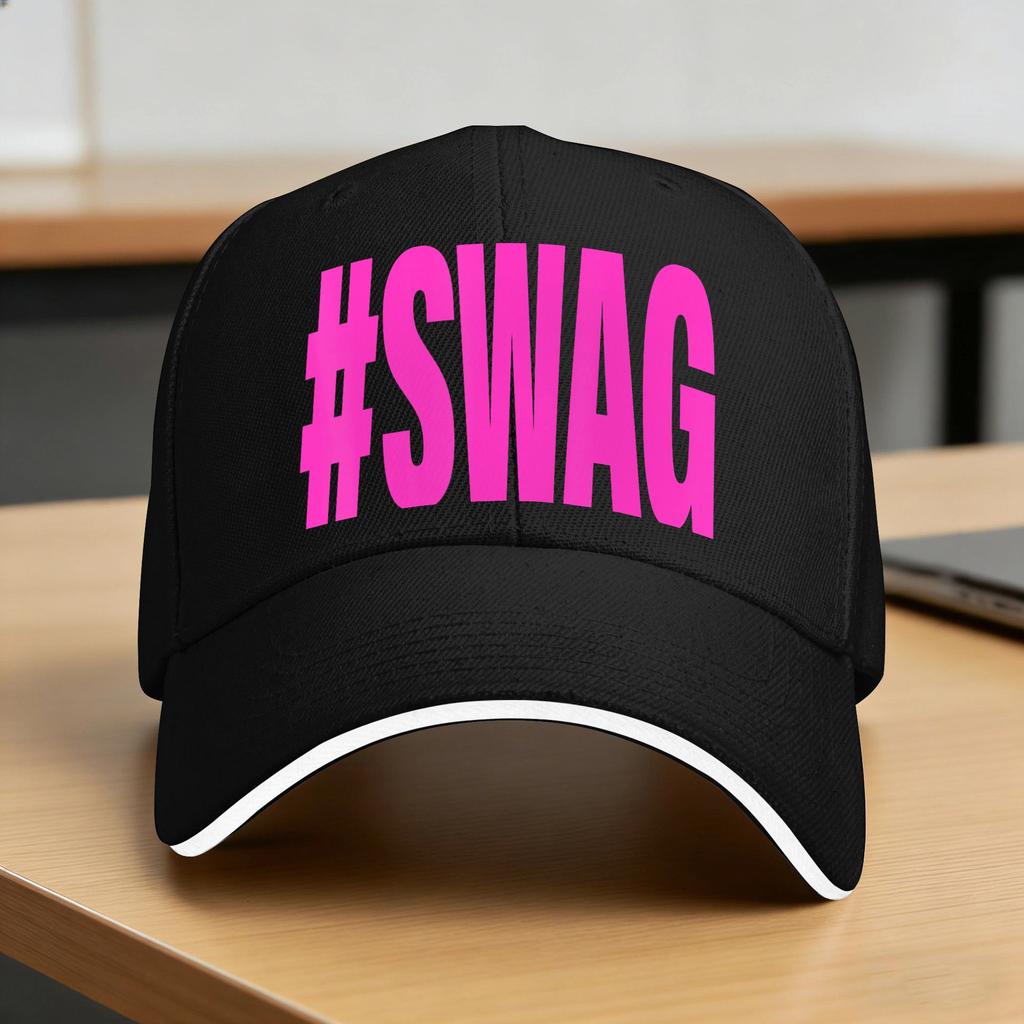 Hashtag Swag Casual Baseball Cap Outdoor Gym Trucker Hat Summer Sun-Proof Female Male Design Baseball Caps