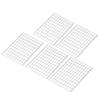 5 Sheets Nail Adhesive Tape Strong Adhesive Multipurpose Double Sided Nail Art Display Strip Tape