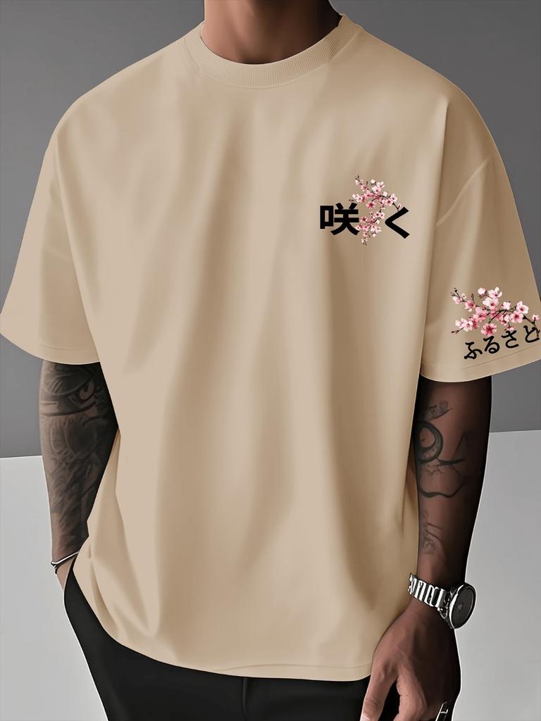 Summer New Samurai Cherry Blossoms Characters 3dprint Breatha Quickdry Unisex Tshirt Outdoor Street Harajuku Parentchild Clothing