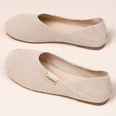 Fashion Shoes for Women  Summer Casual Round Toe Flats Ladies Shoe Fashion Light Loafers Soft Sole Non-Slip Feminino Zapatos Mujer