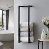Strong Load-bearing Bathroom Wall Towel Rack Toilet Paper Holder Set  Bathroom Organization